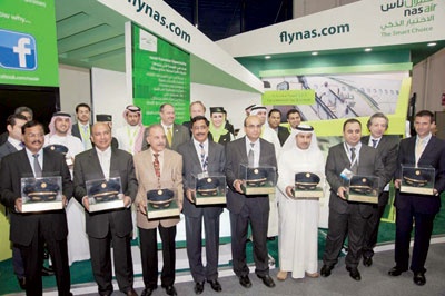 طيران «ناس» يكرّم وكالات سفر في 3 دول وفندقين  في ملتقى سوق السفر العربي