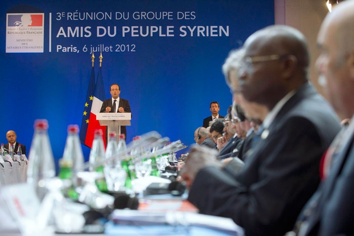 مؤتمر اصدقاء الشعب السوري يدعو مجلس الامن الى اصدار قرار ملزم ضد نظام الاسد - فيديو