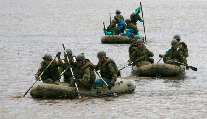 خمسة الاف شخص لا يزالون معزولين اثر امطار غزيرة في اليابان