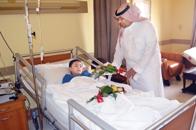 «موبايلي» تعايد المنومين في المستشفيات السعودية