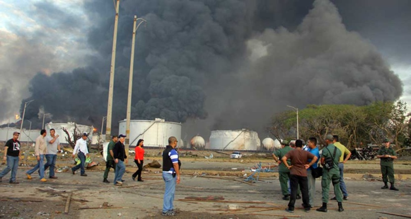 ارتفاع حصيلة ضحايا انفجار المصفاة في فنزويلا إلى 39 قتيل و 80 جريح - فيديو