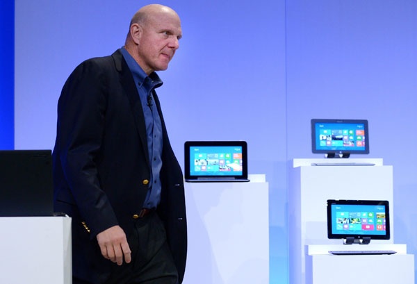 مايكروسوفت تكشف النقاب عن ويندوز 8 والكمبيوتر اللوحي سيرفس - فيديو