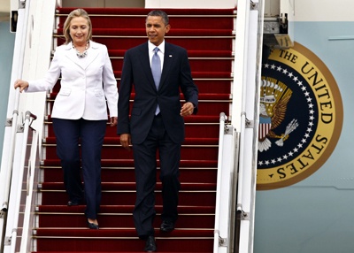 أوباما يلتقي الرئيس البورمي في رانغون