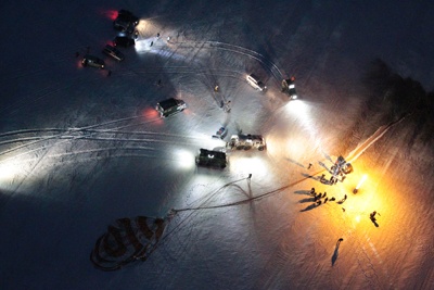 قصة مصورة : عودة مركبة الفضاء الروسية سويوز للارض