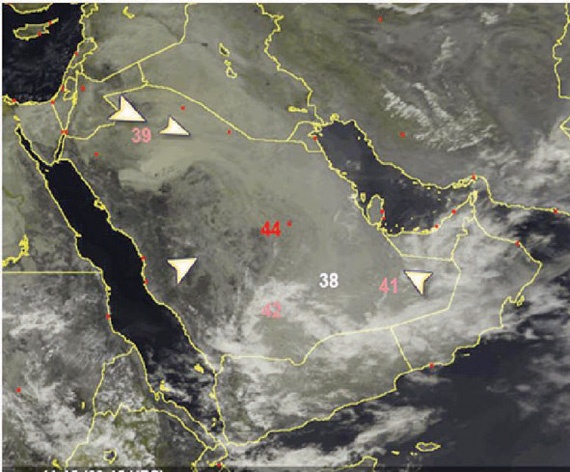 استمرار هطول الأمطار الغزيرة على المرتفعات وجازان