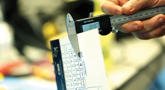 أنحف «كيبورد» في العالم لا يتجاوز سمكه نصف مليمتر