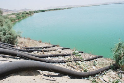 تخليص شواطئ جدة من مياه الصرف الصحي 2015