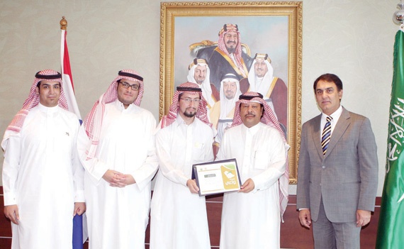 «السعودي الهولندي» يحصل على شهادة «واعي» من جامعة الملك سعود