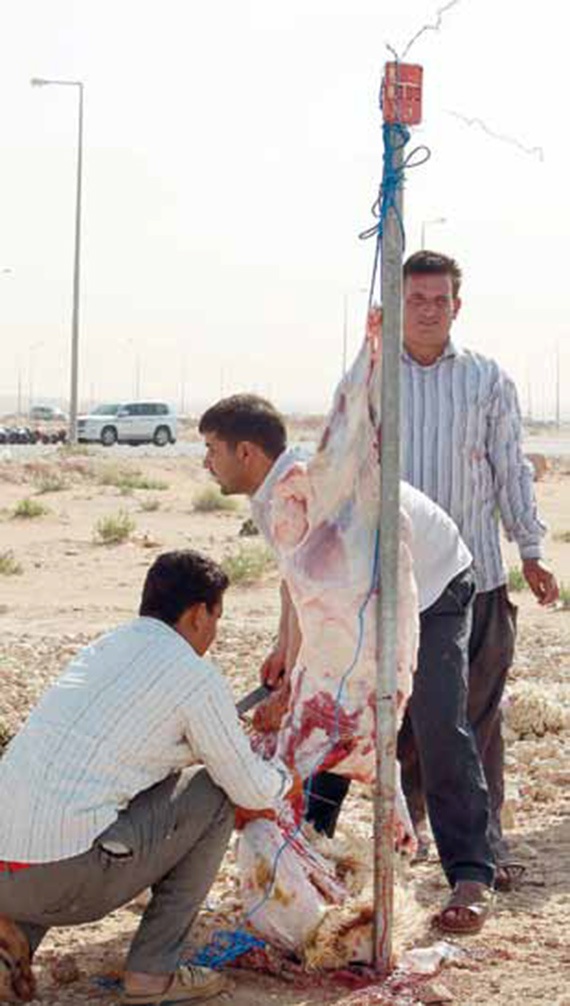 مسالخ في أحياء الرياض