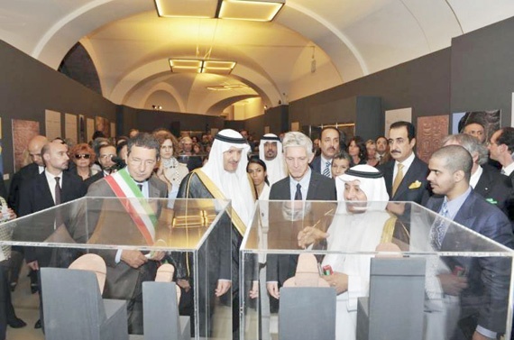 «ملتقى الحضارات» أول معرض يحكي تاريخ الجزيرة العربية في إيطاليا