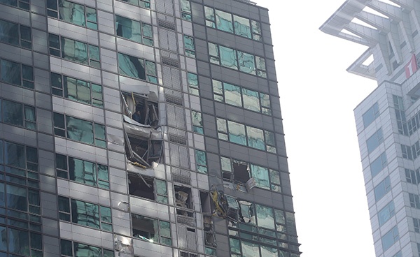 اصطدام مروحية بمبنى سكني في العاصمة الكورية الجنوبية