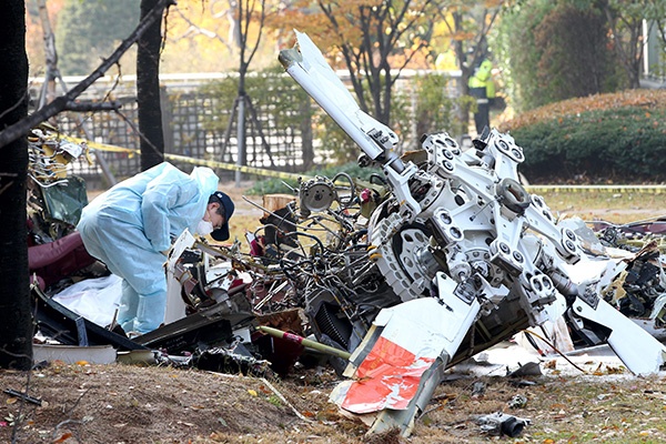 اصطدام مروحية بمبنى سكني في العاصمة الكورية الجنوبية