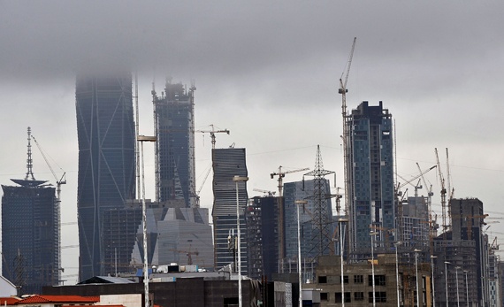 قصة مصورة : أمطار الرياض