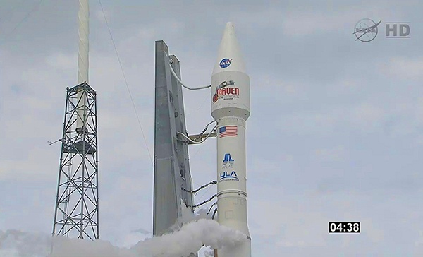 المسبار "مافن" ينطلق إلى المريخ لاستكشاف غلافه الجوي - فيديو