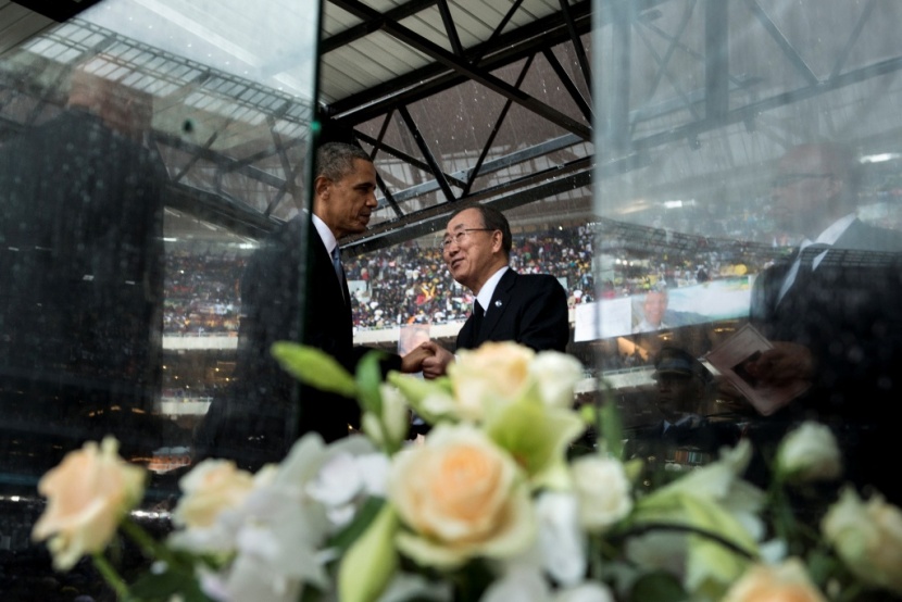 قصة مصورة :مانديلا يجمع العالم في تأبينه