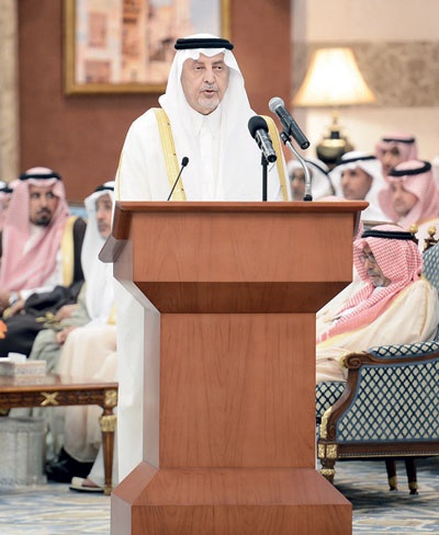 الفيصل لمشعل بن عبد الله: أهل مكة لن يبخلوا عليك بآرائهم ..فشاورهم واحتضنهم