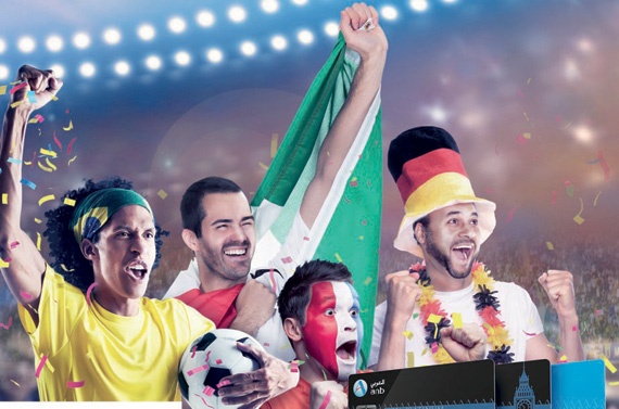 «العربي الوطني» يمنح عملاءه فرصة حضور مباريات كأس العالم 2014
