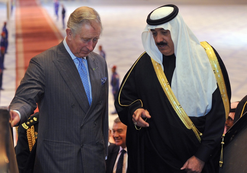 قصة مصورة: ولي عهد بريطانيا الأمير تشارلز في الرياض