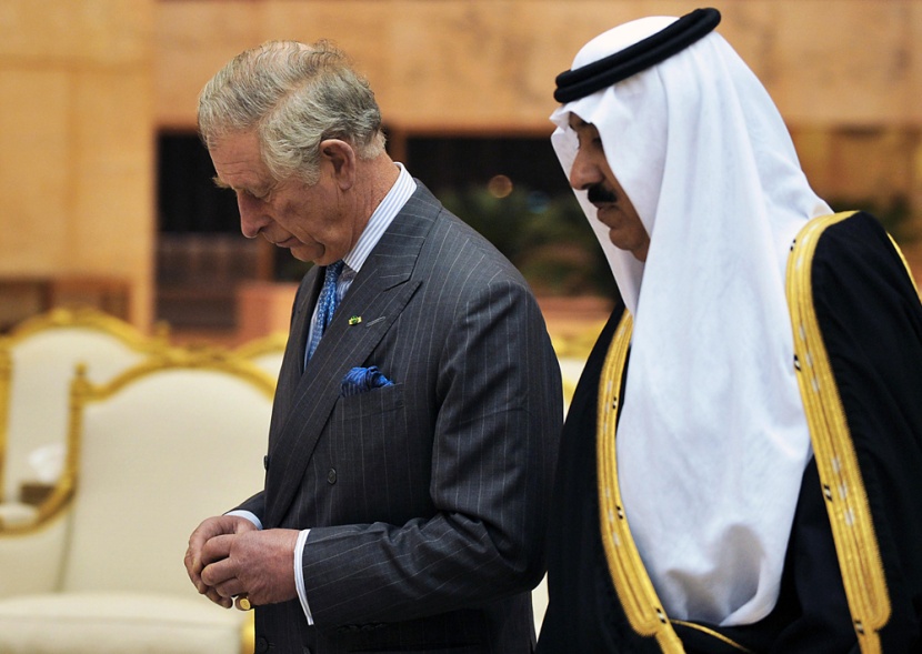 قصة مصورة: ولي عهد بريطانيا الأمير تشارلز في الرياض