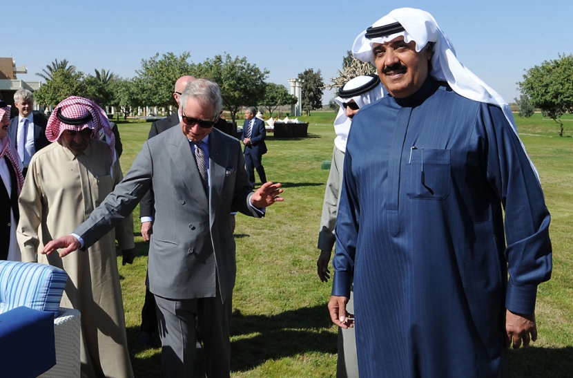 قصة مصورة: ولي عهد بريطانيا الأمير تشارلز في الرياض