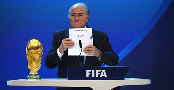 بلاتر يؤكد من جديد أن كأس العالم لكرة القدم 2022 سيقام في قطر