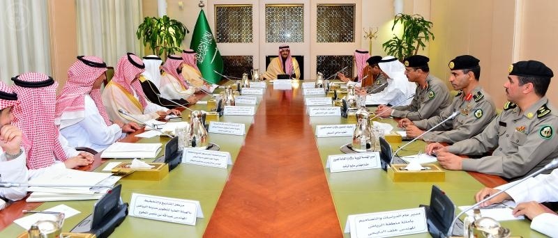خطط المرور على طاولة أمير الرياض