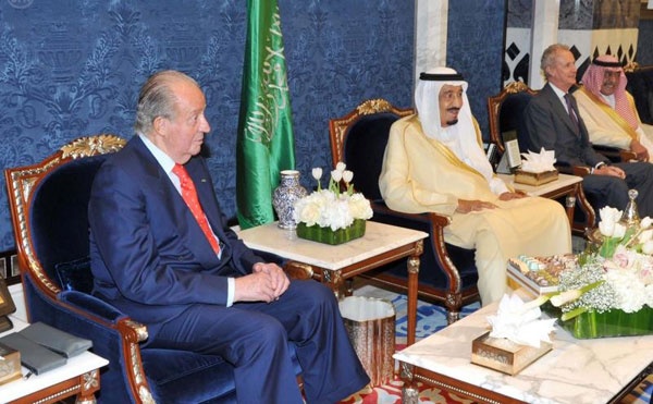 ولي العهد وملك أسبانيا يعقدان اجتماعاً ثنائياً