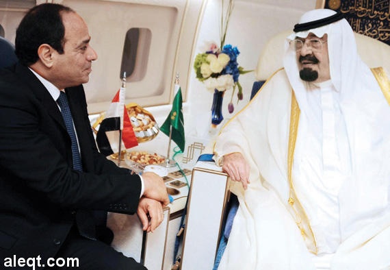 السيسي يغادر القاهرة متوجها إلى السعودية