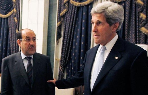 كيري يؤكد دعم الرئيس العراقي .. ويحذر المالكي من اثارة اضطرابات