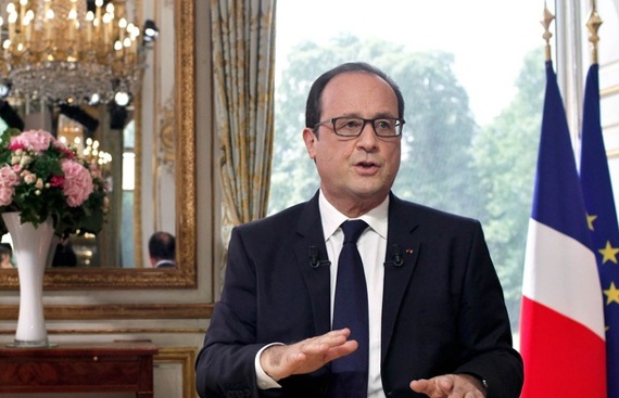 هولاند يطالب بتشكيل حكومة فرنسية جديدة