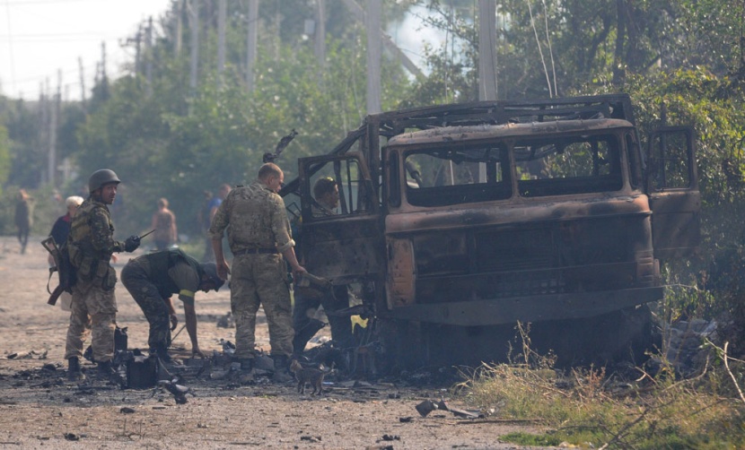 قصة مصورة: أوكرانيا تتهم روسيا بفتح جبهة جديدة في الحرب الانفصالية