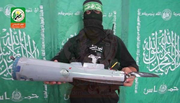 حماس تبث فيديو تقول أنه يُظهر طائرة تجسس إسرائيلية