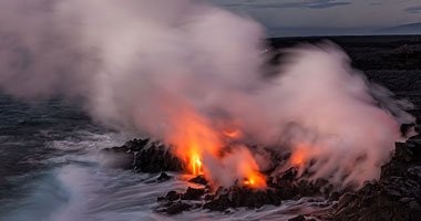 ثورة بركان مونت تافورفور في بابوا غينيا الجديدة