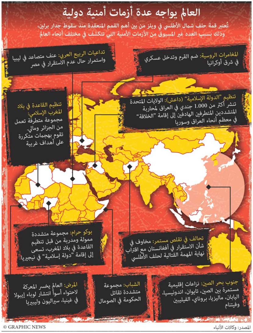 جراف يوضح العالم كيف يواجه الأزمات الأمنية الدولية