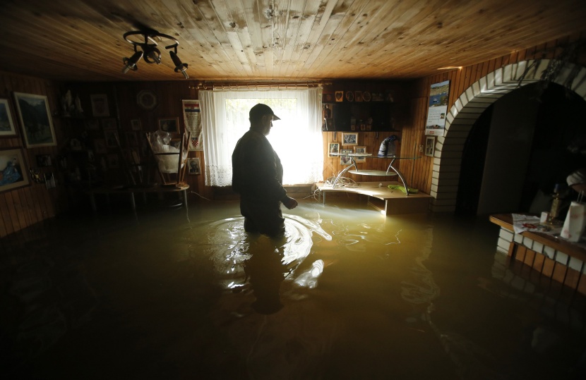 قصة مصورة : شوارع كرواتيا تغرق