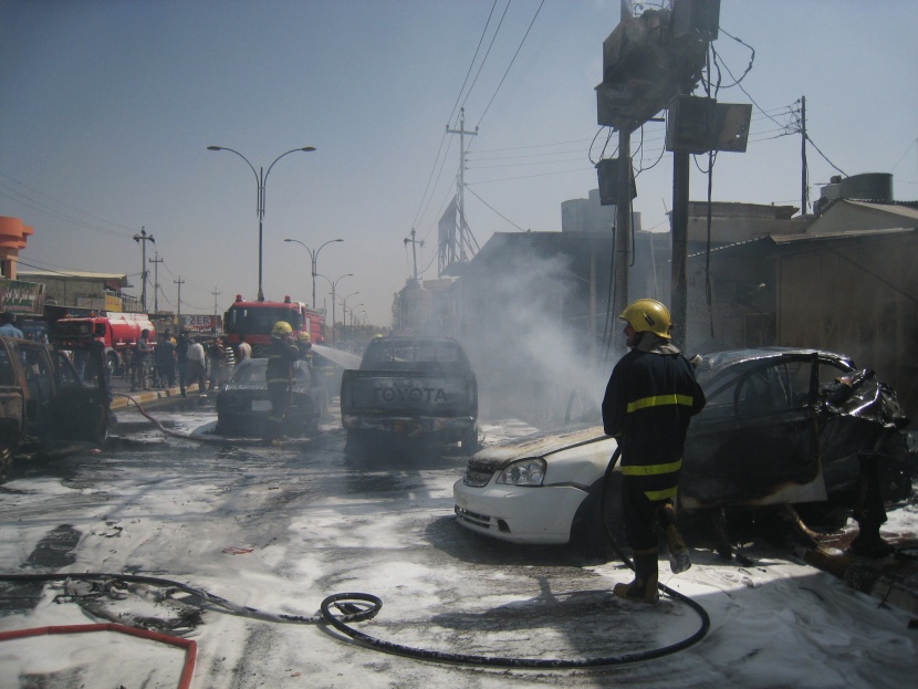 مقتل 8 أشخاص على الأقل في انفجار بكركوك العراقية