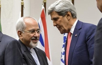 كيري وظريف يناقشان المحادثات النووية وتنظيم الدولة الإسلامية