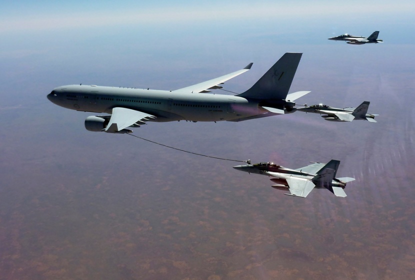 مقاتلات أمريكية وعربية تشن تسع غارات جوية في سوريا