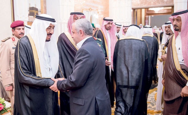 الملك: لن تهدأ نفوسنا حتى نقضي على الإرهاب والفئة الضالة