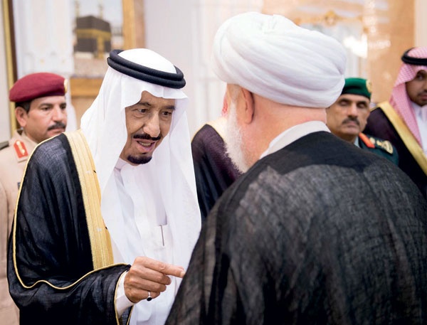 الملك: لن تهدأ نفوسنا حتى نقضي على الإرهاب والفئة الضالة