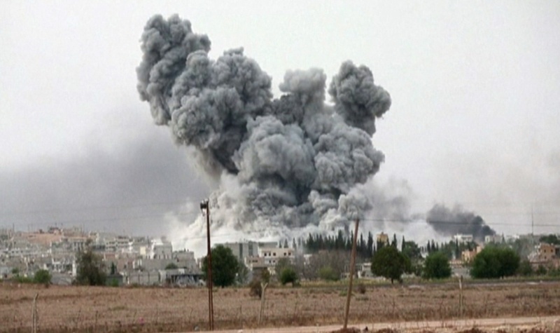 الجيش الأمريكي : الضربات الجوية  أبطأت تقدم داعش في كوباني