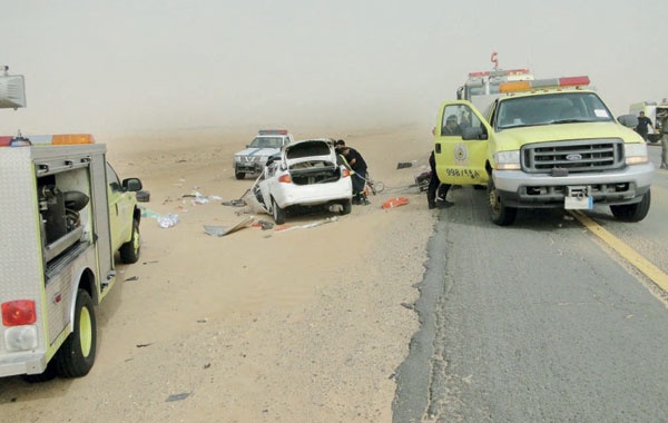 حوادث المرور في السعودية .. 21 وفاة يوميا