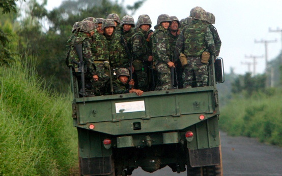 جندي كمبودي يقتل قائده بسبب تدخله في نزاع مع زوجته