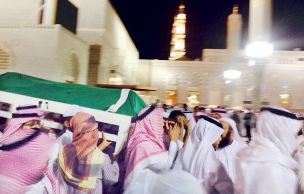 تشييع جثمان المبتعث القاضي في بقيع الغرقد