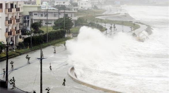 الإعصار "نوري" يقترب من جزر يابانية
