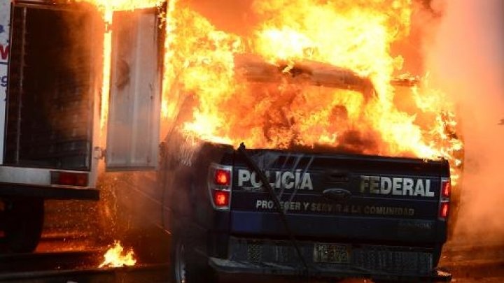 أعمال شغب في المكسيك بسبب اختفاء 43 طالبا