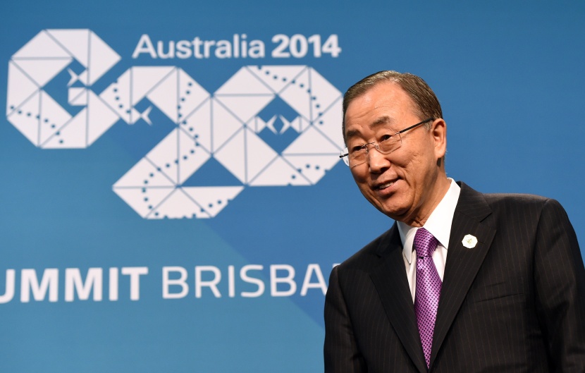 بان كي مون يدعو مجموعة الـ20 بذل جهد أكبر للتصدي لإيبولا