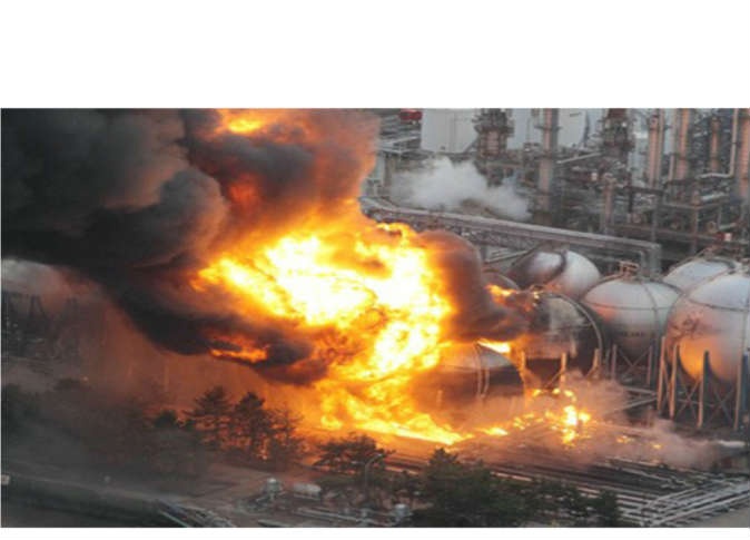 نشوب حريق بمنشأة لتخزين النفط الخام في ولاية نورث داكوتا الامريكية