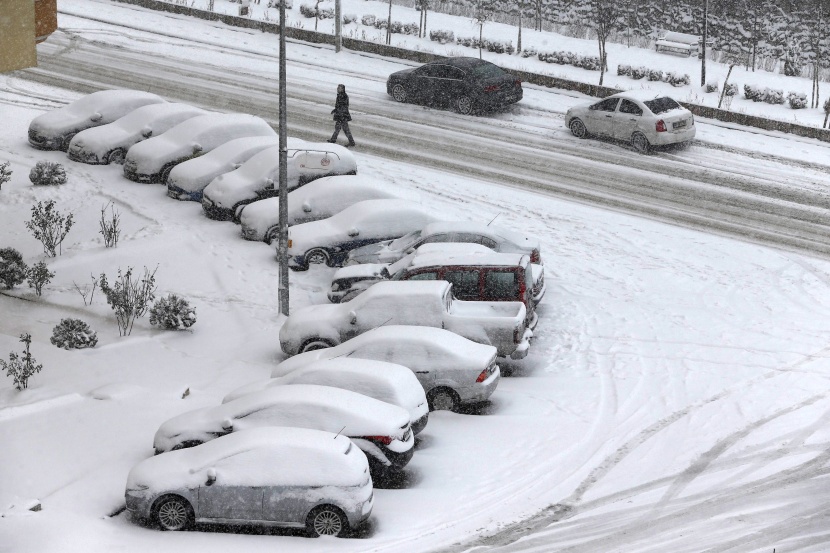قصة مصورة: تساقط الثلوج على تركيا