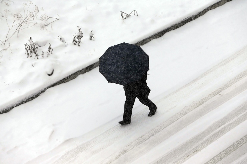 قصة مصورة: تساقط الثلوج على تركيا